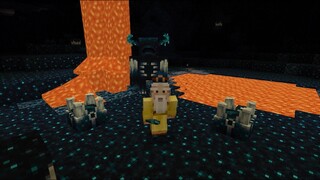 Minecraft / A Terrifying Encounter With The Warden | Quest To Find A Swamp Part 2