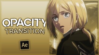 Opacity Transitions | After Effects AMV Tutorial