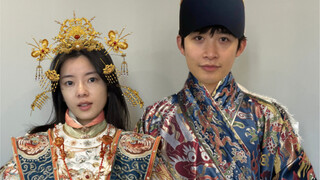 My boyfriend arranged a Cyber Hanfu wedding photo shoot, which really amazed me. Let me tell you if 
