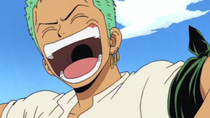 Remember the carefree, laughing Zoro from back then～～