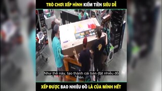 Trò chơi xếp hình kiếm tiền siêu dễ, xếp được bao nhiêu đồ là của mình hết