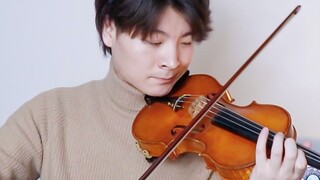 [Violin] Traditional "Thousands of Cherry Blossoms" at station b? Newcomer's first shot!