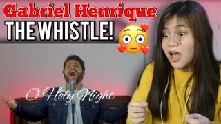 Gabriel Henrique - O Holy Night  ( Cover Mariah Carey) I REACTION VIDEO