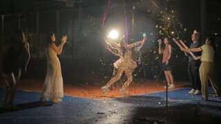 When your parents and friends all come to join you in recording a dance on your birthday