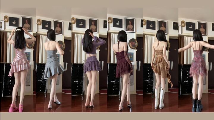 Hot Girl Skirt Fitting