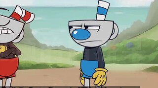 Cuphead memutar air di kepalanya [Subtitle lucu]