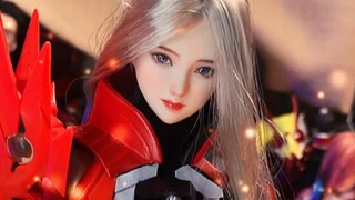 Lem besar 30 cm dari Pabrik Kacamata Kamen Rider Holy Blade berubah menjadi saudara perempuan