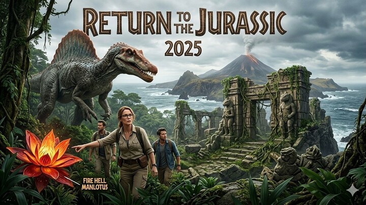 Return to the Jurassic 2025 | 1080p | Full Movie | Trapped on a Dinosaur IslandđĻ