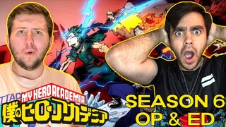 My Hero Academia Season 6 Opening and Ending Reaction!