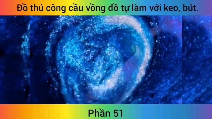 đồ thủ công cầu vồng đồ tự làm với keo #51