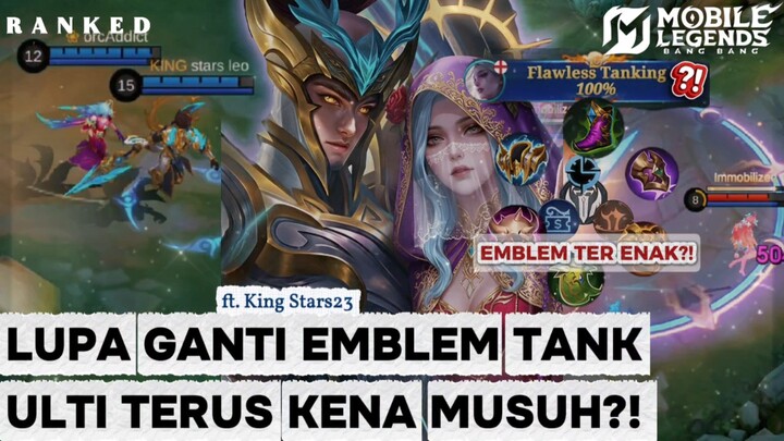 SALAH EMBLEM DI RANKED?! 😱 Carmilla "Flawless Tanking" - Ulti Gak Pernah Meleset 🔥🛡️