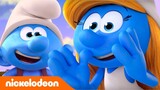 The Smurfs | Bagaimana Membuat Grouchy Tersenyum? | Nickelodeon Bahasa