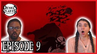 TANJIRO VS TEMARI DEMON AND ARROW DEMON! | Demon Slayer Episode 9 Reaction