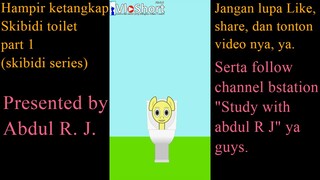 Hampir ketangkap skibidi toilet #shorts #short #skibiditoilet #pony #animasi #lucu #animation