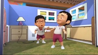 Upin & Ipin Musim 18 - Surau Terbakar - Upin Ipin Terbaru 2024