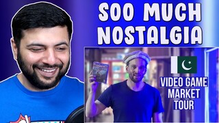 Pakistani Reacts To Karl Rock Inside a Video Game Market in Pakistan