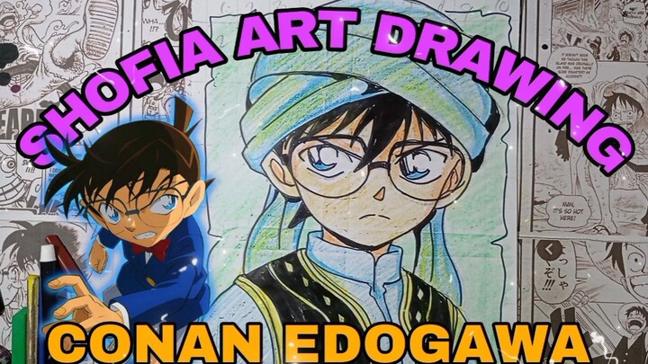 drawing detektif conan Edogawa uid: 1199086996