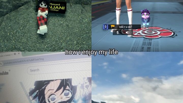 how i enjoy my life..