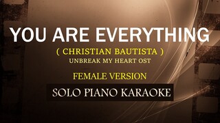 YOU ARE EVERYTHING ( FEMALE VERSION ) ( CHRISTIAN BAUTISTA ) (COVER_CY)