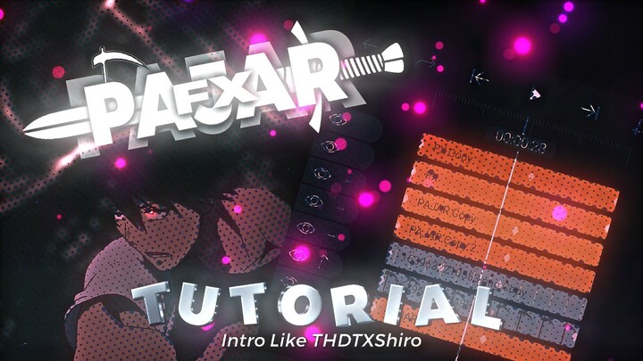 TUTORIAL INTRO LIKE @THDTxShiro AMV 🔥 [ BEST TUTORIAL ]