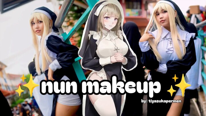 「✨Nun makeup tutorial✨」 by: Tiya