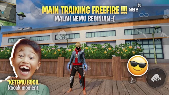 MAIN TRAINING FREEFIRE MALAH KETEMU BEGINIAN | PART KE 2