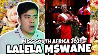 ATEBANG REACTION | MISS SOUTH AFRICA 2021 LALELA MSWANE SPEECH AND CROWNING MOMENT #lalelamswane