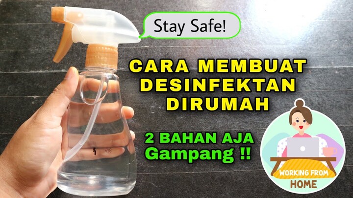 Cara Membuat Desinfektan | DIY Desinfectan | Aullya Official