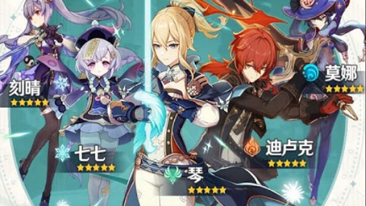 [Genshin Impact] When you’ve maxed out all five permanent 5-star characters...