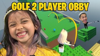 LEIKA KETAGIHAN ! GAME GOLF INI BISA MAIN DUA PLAYER OBBY 😱😨HOLE IN 2 PLAYER OBBY [ROBLOX INDONESIA]