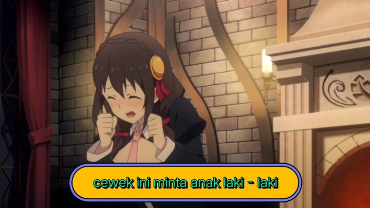 #KompetisiKreasiUnggahan4, cewek ini baru dateng malah minta anak laki - laki ke sang Lord