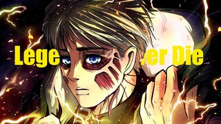 Attack on titan - (Armin Arlert) -「 AMV 」- Legends Never Die