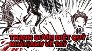 [Thanh Gươm Diệt Quỷ/AMV Vẽ tay] Tôi sẽ chết dưới tay Đội Diệt Quỷ