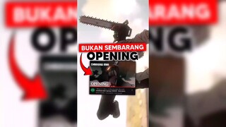 Kenapa opening chainsaw man berjudul "kickback" ?