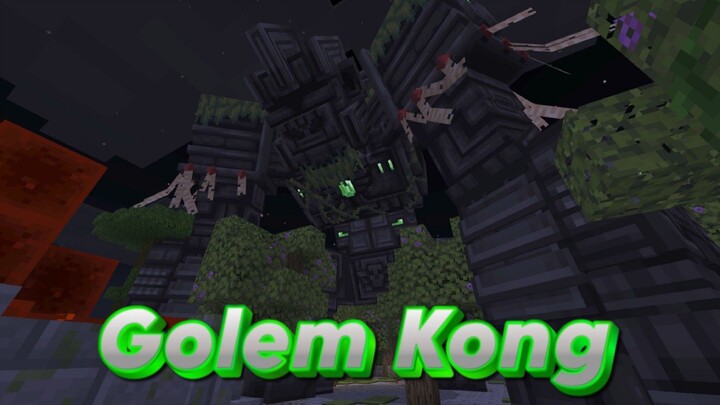 Golem Kong Boss Fight (Kaiju Craft Add-on)