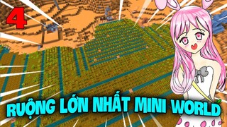 [ MINI WORLD SINH TỒN LIVE STREAM 4 ] : RUỘNG LÚA KHỔNG LỒ VÀ ĐẠI GIA KIM CƯƠNG HÙNG AKIRA