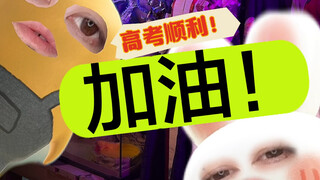 高考顺利！獭兔小虎给你加油！旗开得胜！