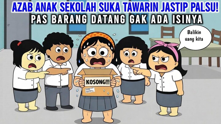 AZAB ANAK SEKOLAH SUKA TAWARIN JASTIP PALSU! PAS BARANG DATANG GAK ADA ISINYA!
