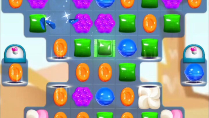 di level 22 ini mungkin menang gak?, candy crush