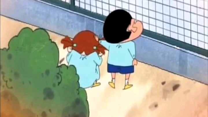 [Crayon Shin-chan] I wanna give cute Nene a big hug! Our Shin-chan is such a sweet guy～