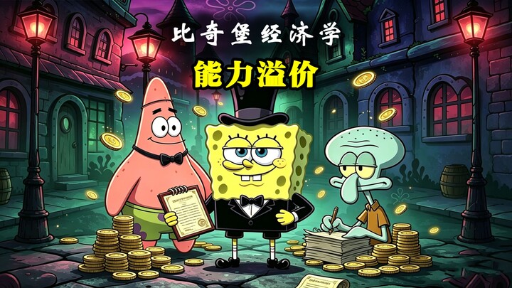 Why did Squidward, after ten years of steady work, end up becoming the most dangerous person at Crab