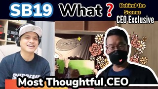 SB19  - WHAT M/V BEHIND THE SCENES | SHOWBT CEO CHARLES KIM EXCLUSIVE | REACTION