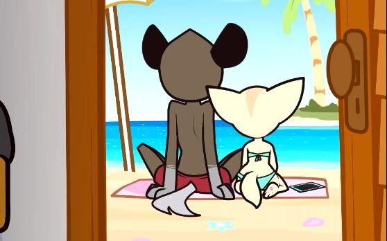 【furry】Beautiful beach view