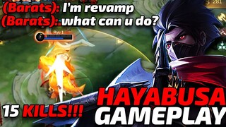 HAYABUSA GAMEPLAY VS REVAMP BARATS [NO CUT]