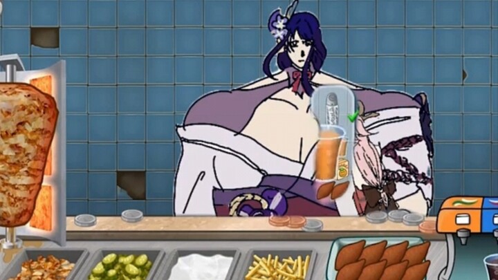 أسطورة الشاورما بنسخة غينشين؟ الجميع بات يأكل على أكمل وجه!