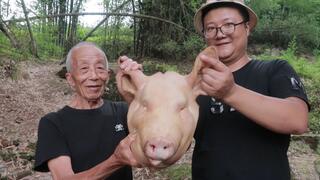 Sichuan Cuisine | Stewed Pig's Head, Totally 5 Kilos!
