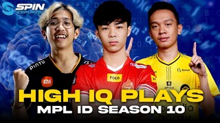 HIGH IQ PLAYS MPL ID S10! AURA FLUFFY BLOCK! RRQ CLAYYY! BTR KYYY! AE LEOMURPHY BAIT! PINTER BANGET!