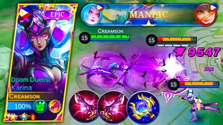 DOUBLE Marksman Strat. Best Counter! TOP GLOBAL KARINA | MLBB