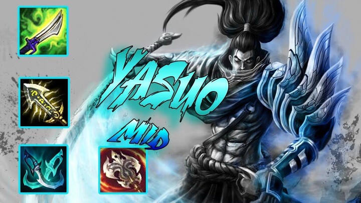 Yasuo Mid Vs Fizz _ Lướt Vi Diệu _ Yasuo Băng Giá _ Cách chơi và lên đồ _ Liên Minh Huyền Thoại