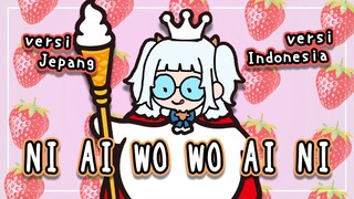 LAGU MIXUE tapi Bahasa Jepang & Indonesia NI AI WO WO AI NI (Alia Adelia)